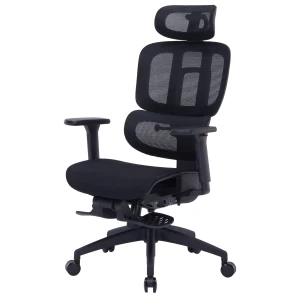 Кресло офисное Officepro Skyline Footrest OC750-B-B-B