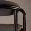 Полубарный стул Mamont soft черный  рогожка Austin 19 - 897075 – мініатюра 5