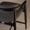 Полубарный стул Mamont soft черный  рогожка Austin 19 - 897075 – мініатюра 8