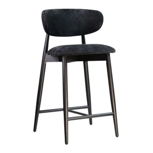 Стілець напівбарний Panda New чорний