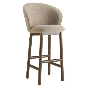 Стілець барний Stitch темний горіх