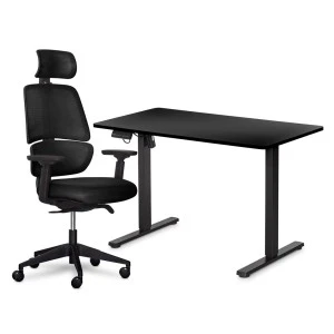 Комплект стол PowerDesk Lite + стул Leo Air Plus - 100563