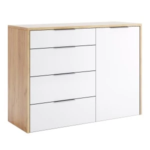 Комод 1 дверь 4 ящика Asti