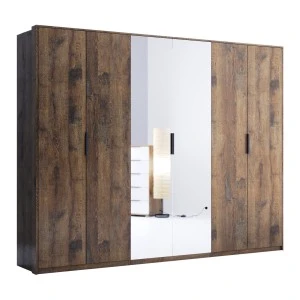 Шкаф 6-ти дверный Quadro