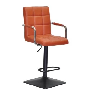 Барный стул Tower arm SQ black - 123740