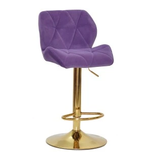 Барний стілець Shell Gold