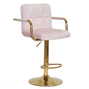 Барний стілець Tetris arm gold