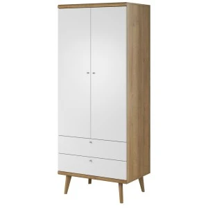 Шкаф двухдверный с ящиками Primo PSZ80