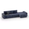 Прямий розкладний диван Loft  Vintage Velvet 01 Cream - 900760 – мініатюра 2