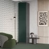 Шкаф Ideal МДФ 50  50.1 ДСП Белый диамант МДФ RAL9003 Фрезерованная V - 897430 – мініатюра 4