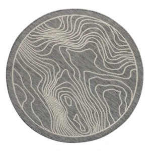 Килим Пейзажна алея сірий