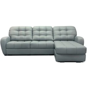 Угловой кожаный диван Бостон