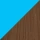 Walnut + Grey Blue